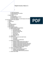Daftar Isi Tugas Wajib Struktur Beton 3