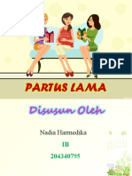 Partus Lama Nadia Harmedika IB 204330795