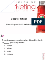 Chapter Fifteen: Advertising and Public Relations