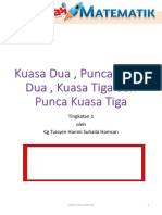 Kuasa Dua, Punca Kuasa Dua, Kuasa