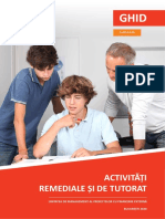 Activitati Remediale Si de Tutorat Ghid Clasele IX-XII