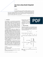 Scanned Microstrip Arrays Using Simple Integrated Ferrite Phase Shifters