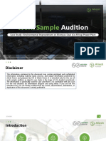 Work Sample Audition Stage - LCA Analyst