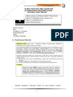 LK 5 Penulisan Laporan Best Pracrice Bab III Pembahasan Masalah Dolmen Best Practice 2020