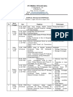 Jadwal Kepemimpinan