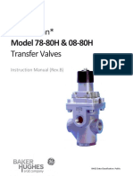 Masoneilan 78-80H - 08-80H Transfer Valve Manual (English)