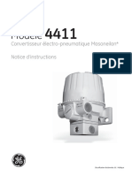 Masoneilan 4411 Transducer ATEX Manual (French)