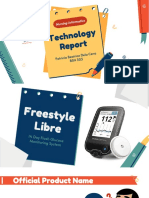 Technology Report Freestyle Libre Nursing Informatics