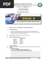 Week6 Module Educ8