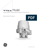 Masoneilan 4411 Transducer ATEX Manual (English)