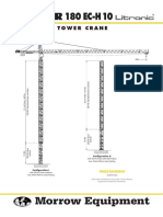 180 EC-H 10 Tower Crane Specifications