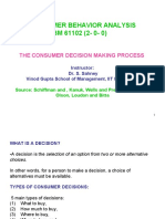 Supplementary Slides Consumer Decision Making