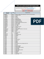Partial List of Parts Available From RB Railway Group