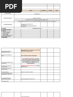 Lesson plan on Deformation of Crust