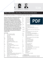 Shear Deformation Debonding of Adhesively Bonded Plates: D. J. Oehlers, I. S. T. Liu and R. Seracino