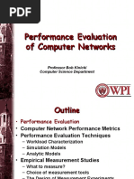 Performance Evaluation of Computer Networks