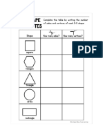 2D Shape Attributes