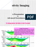 Resistivity Imaging: A Presentation Advanced Geosciences, Inc
