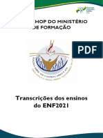 Workshop do Ministério de Formação - Transcrições dos ensinos do ENF2021