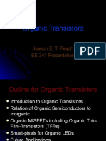 EE341 Organic Transistors Presentation
