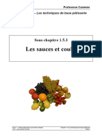 153 - Les Sauces Et Coulis