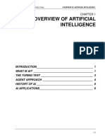 Overview of Artificial Intelligence: Module - Lecture Notes Isp542/Its462