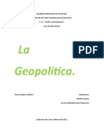 La Geopolítica