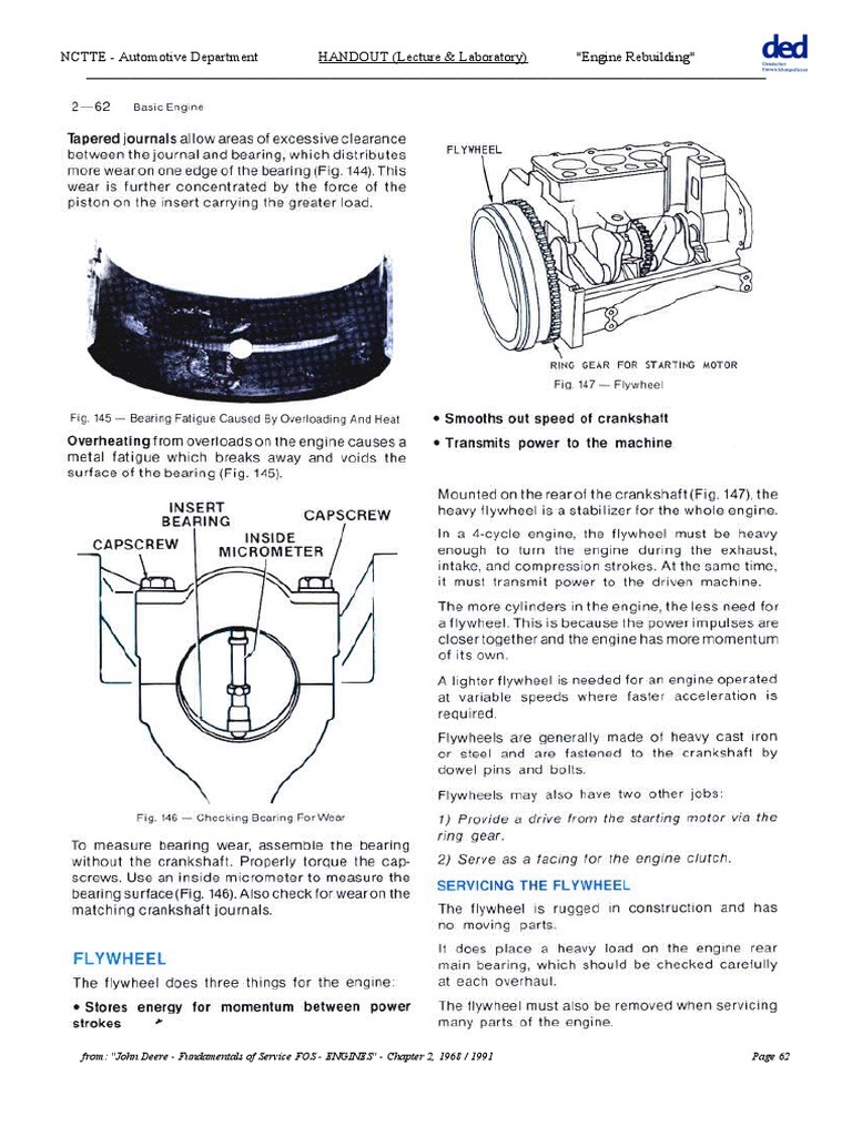 NCTTE - Automotive Department HANDOUT (Lecture & Laboratory) 
