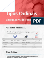 LIP18 - Tipos Ordinais