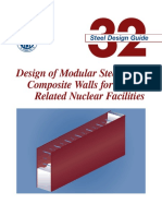 32 Design of Modular Steel-Plate Composite Walls for Safety-Related Nuclear Facilities
