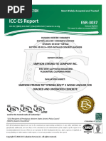 ICC-ES Report: Simpson Strong-Tie Company Inc