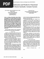 System Identification and Predictive Functional Control For Electro-Hydraulic Actuator System