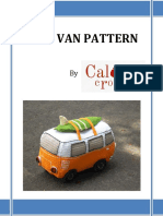 3 Surfer Van Amigurumi Pattern Caloca Cro