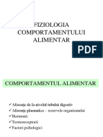 CURSUL 4. Fiziologia Comportament Alimentar