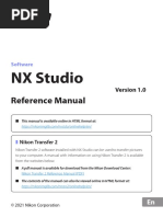 Nikon NX Studio Reference Manual v1.0