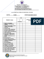 Transmittal Form of Modules/Books