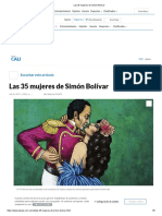 Las 35 Mujeres de Simón Bolívar