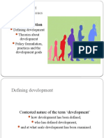 Lecture 1-Meaning of Development