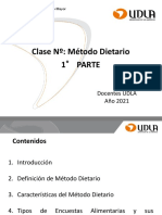 Clase 5 Método Dietario Parte 1 2021