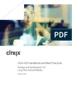 Citrix VDI Handbook 7.15 LTSR