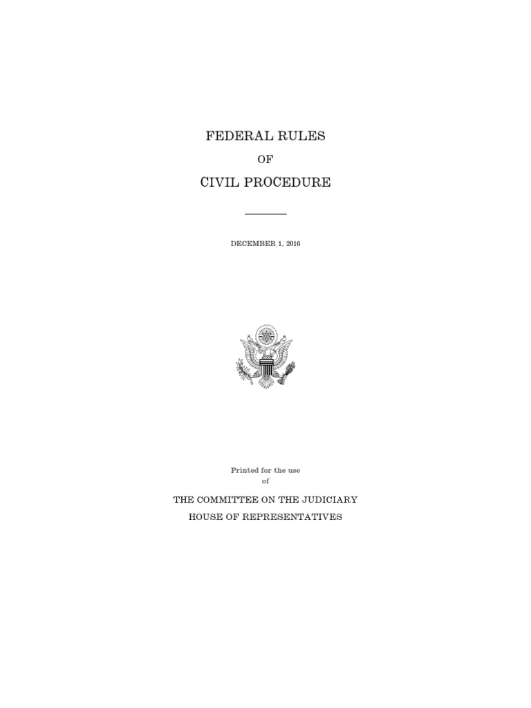 Rule 15 (A) (1) FEDERAL RULES OF CIVIL PROCEDURE PDF Pleading