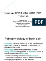 Strengthening Low Back Pain Exercise