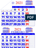 Calendario lunar 2021