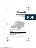 KX-TS880: Operating Instructions