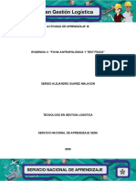 SOLUCION Evidencia 3 “Ficha Antropológica y Test Físico” ACTIVIDAD 16