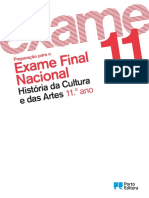 Preparação para O. Exame Final Nacional. História Da Cultura e Das Artes 11.º Ano
