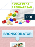 JENIS OBAT PADA Sist. Pernapasan III