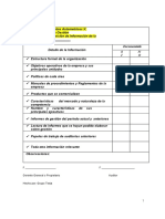 S4 - Listas de Chequeo - Auditoría de Gestión - Ejemplo Automotora