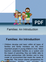 Families - An Introduction