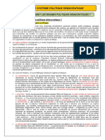 CHAP 1 - 11 - A - Les principes d'un régime démocratique (Cours Sc.po) (2012-2013)